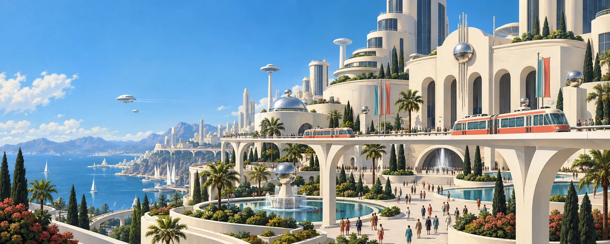Concept painting of the city, 26 September