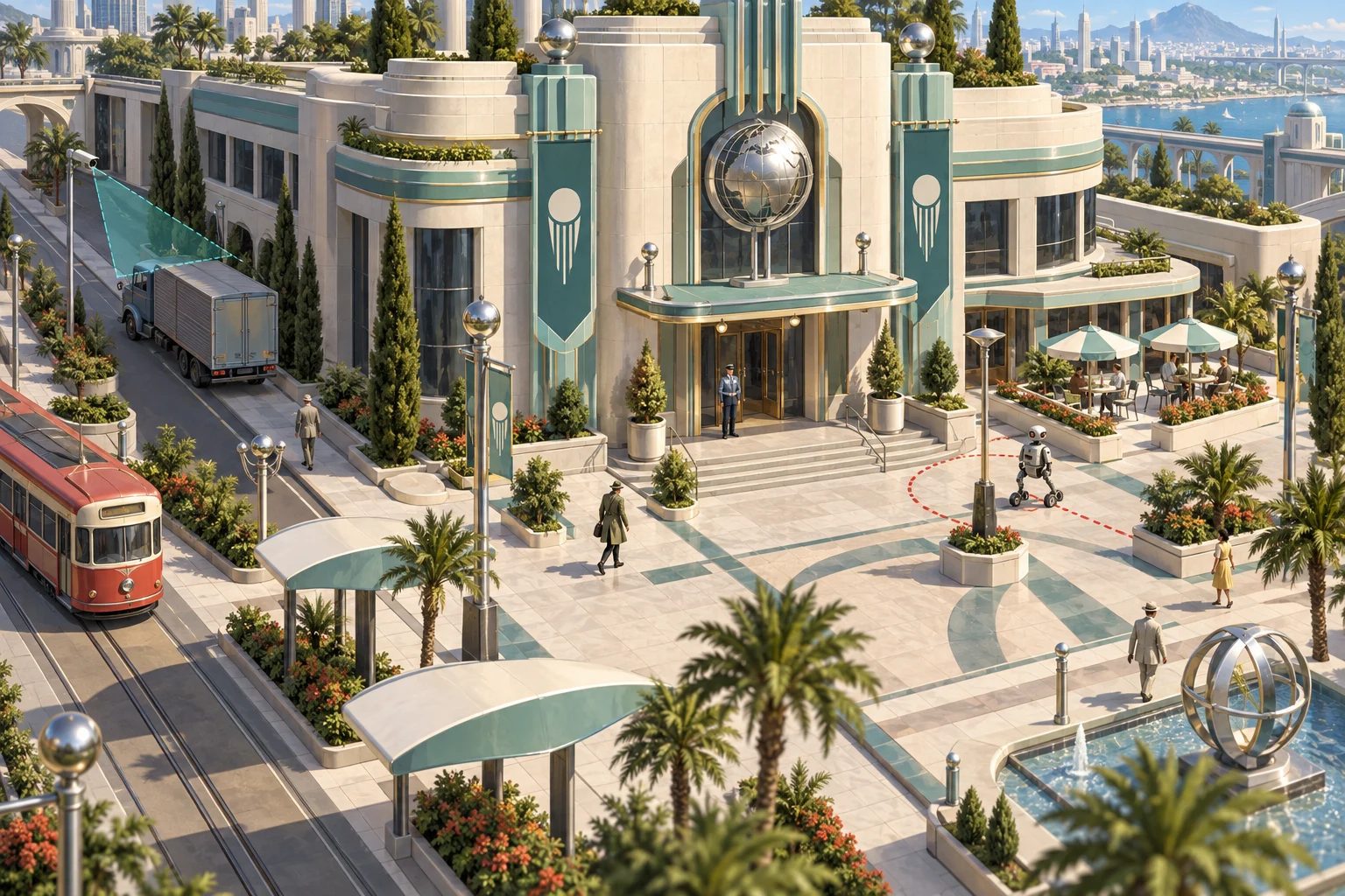 Gameplay plan: the Records Office and the square