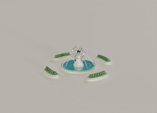 Fountain garden