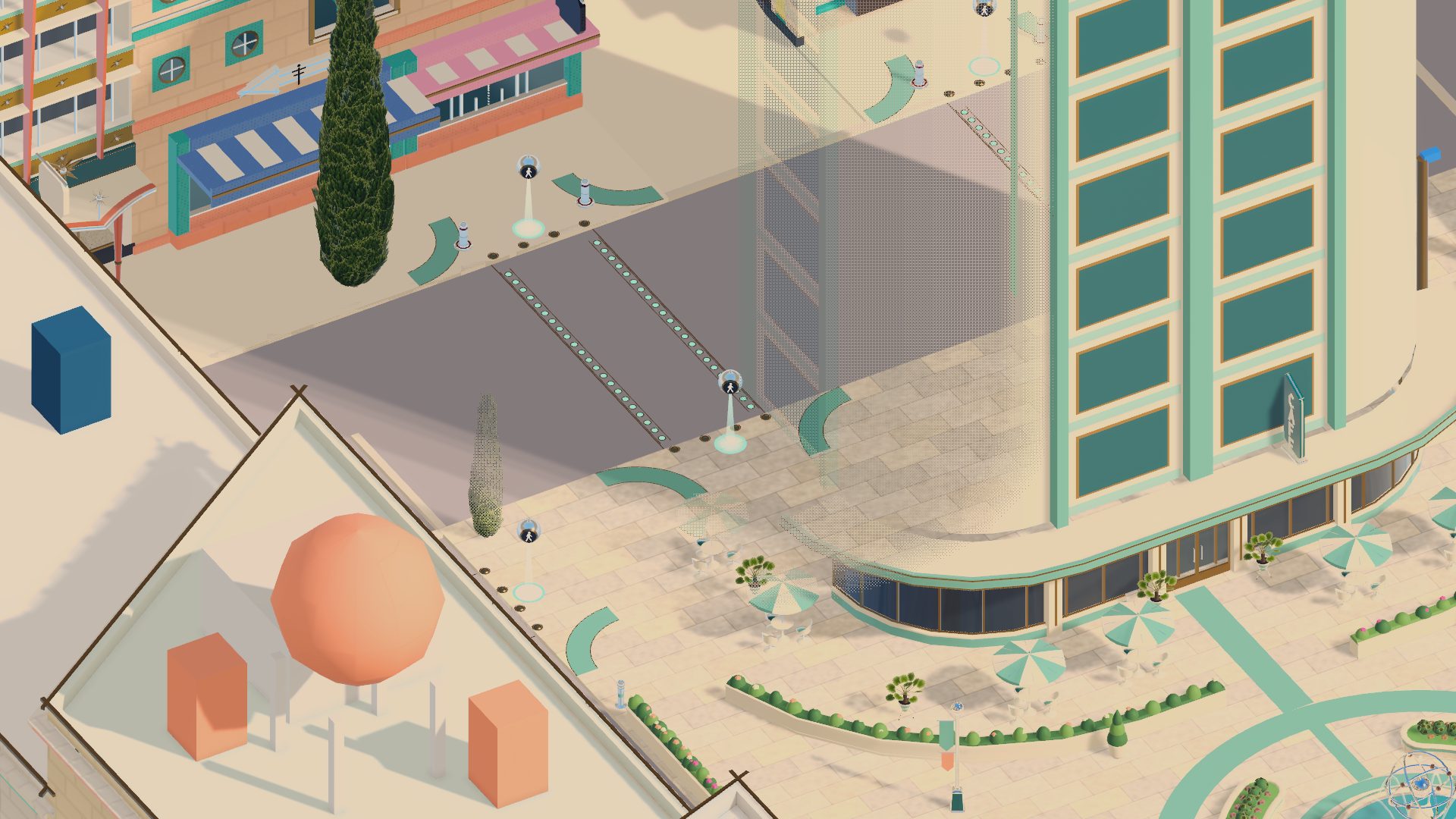 Crossing built in Unity
